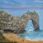 Durdle Dor Arch Rock
